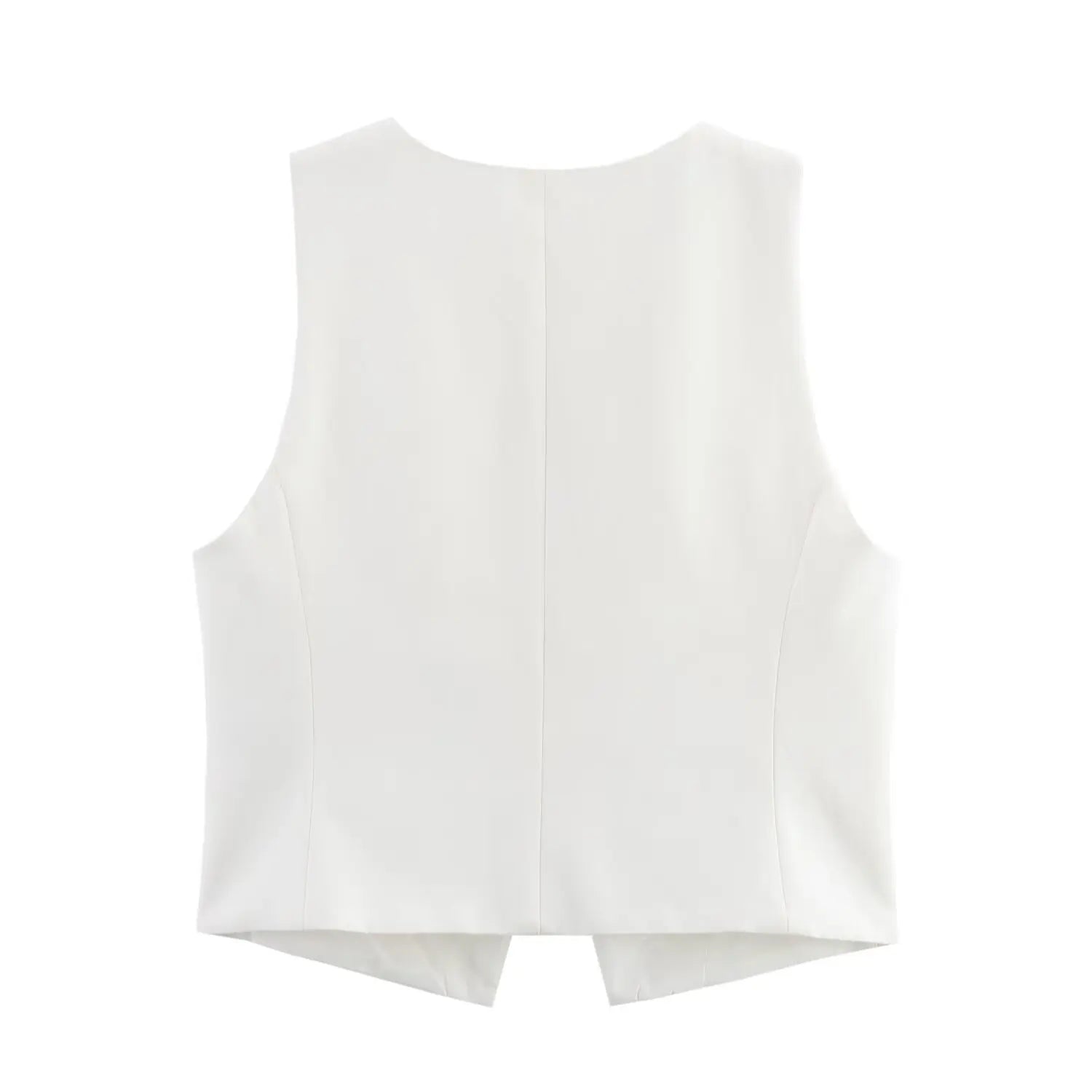 Women's Pants Set Pocket Tank Top with Belt and Fold Pants Solid Color Temperament Spring New Pants Set