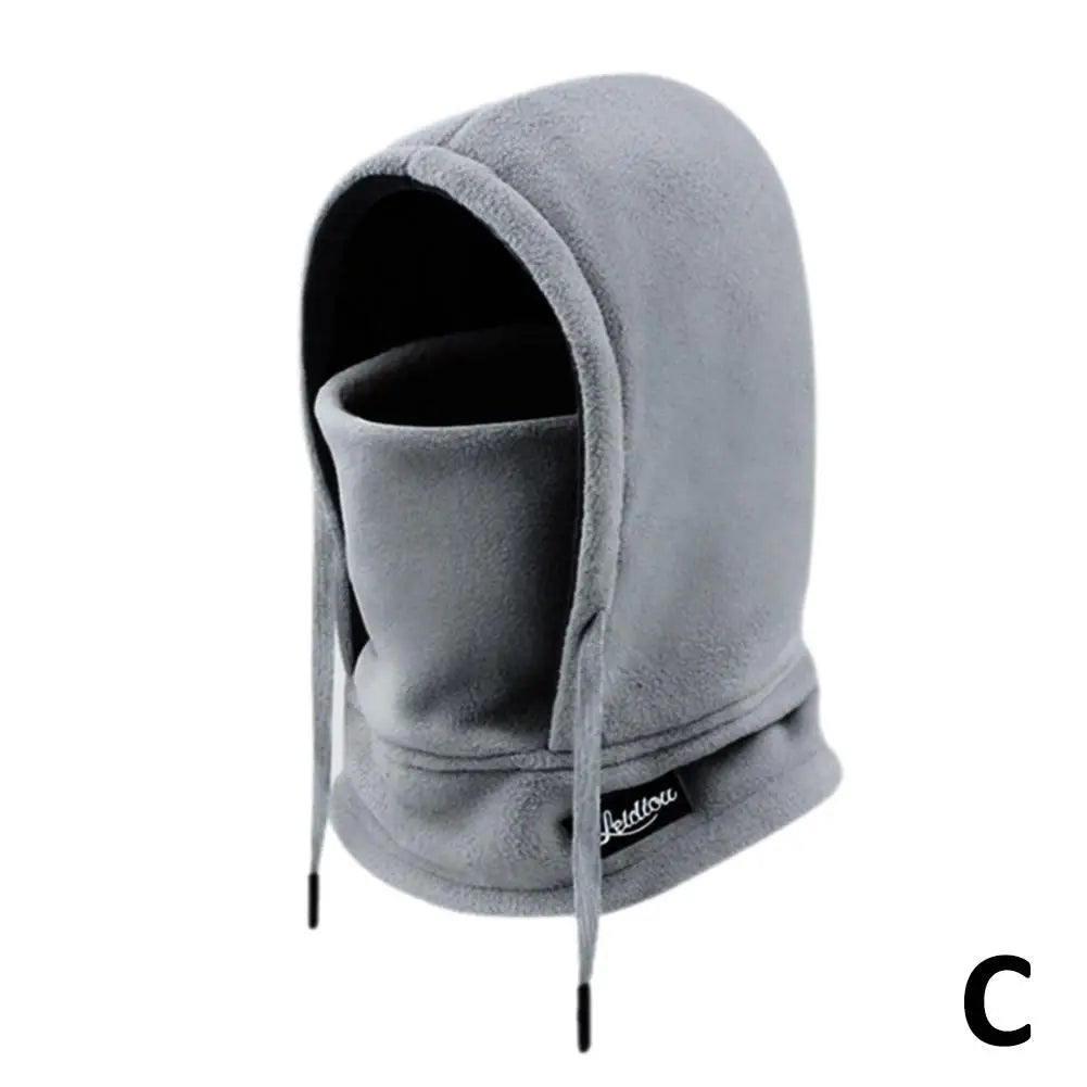 Nueva Máscara de Esquí Balaclava de Lana de Cara Completa para Invierno Gorro Cortavientos Cálido de Felpa para Cuello, Capucha Gruesa para Exteriores