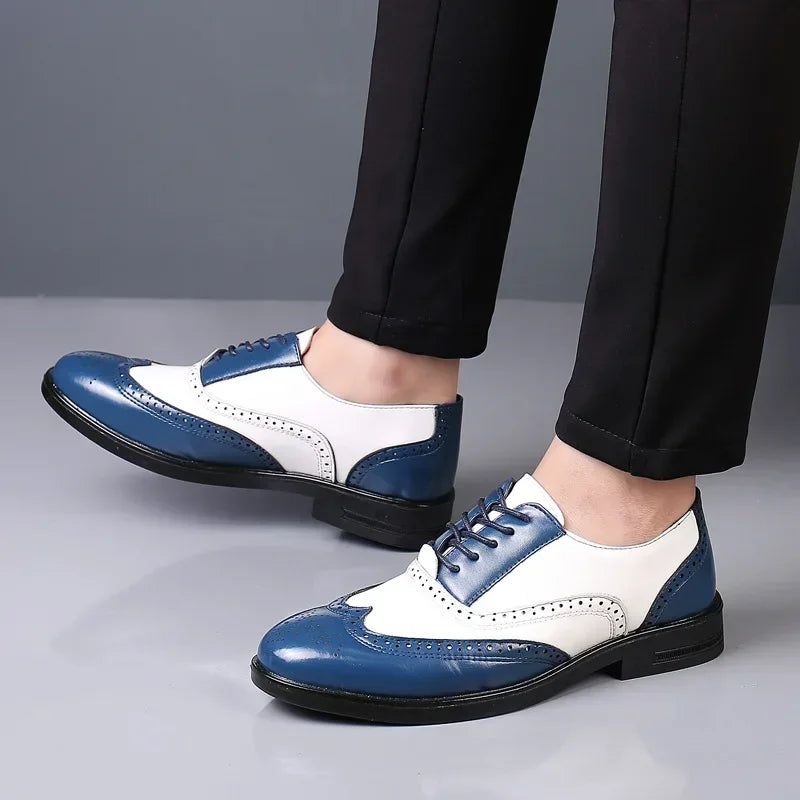 Zapatos de vestir clásicos con cordones