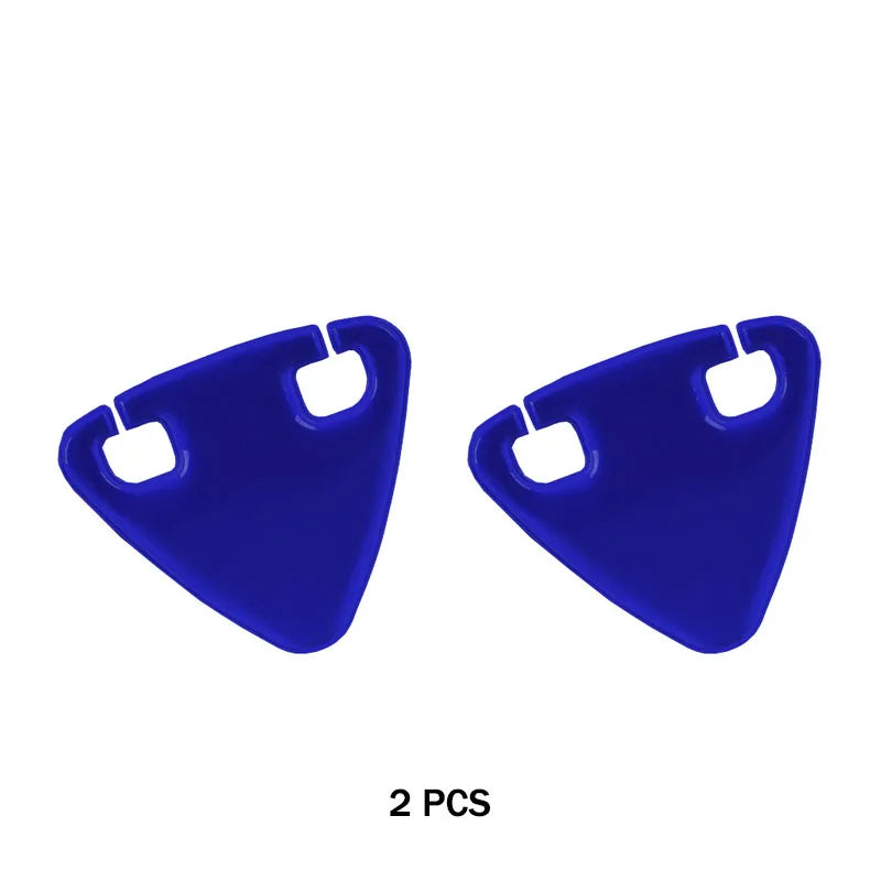 Lys sykkelreflektor bærbar landeveissykkelreflektor ultralett terrengsykkel TPU reflekterende trekantsykkeltilbehør