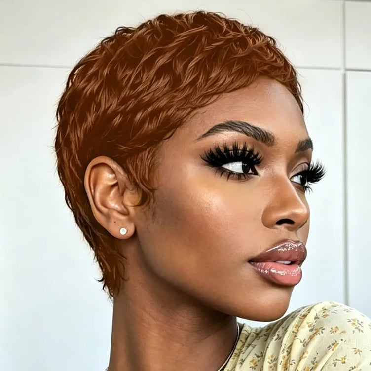 30 Color Pixie Cut Wig
