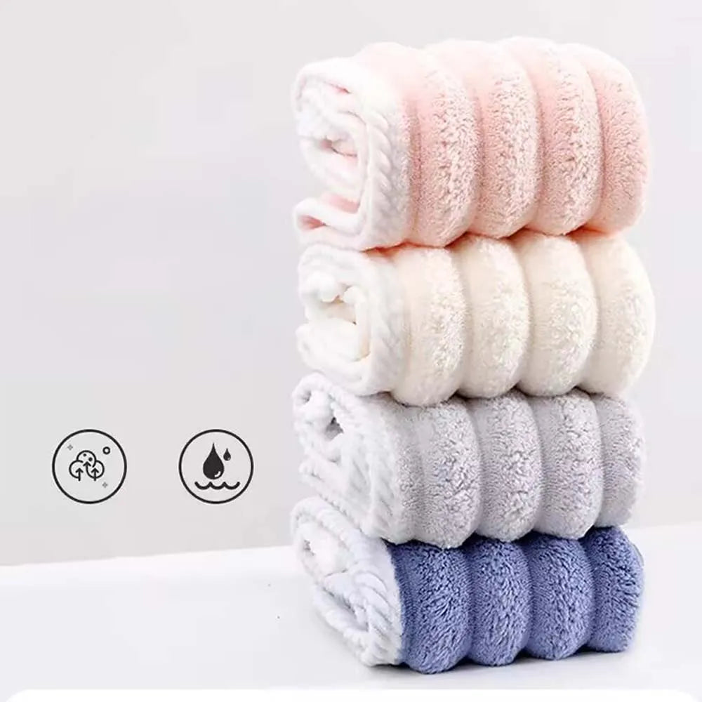 Gorro Secador de Pelo para Mujer, Gorro de Microfibra Grueso y Súper Absorbente para Secar el Cabello, Gorro de Secado Rápido, Toalla Turbante para el Pelo
