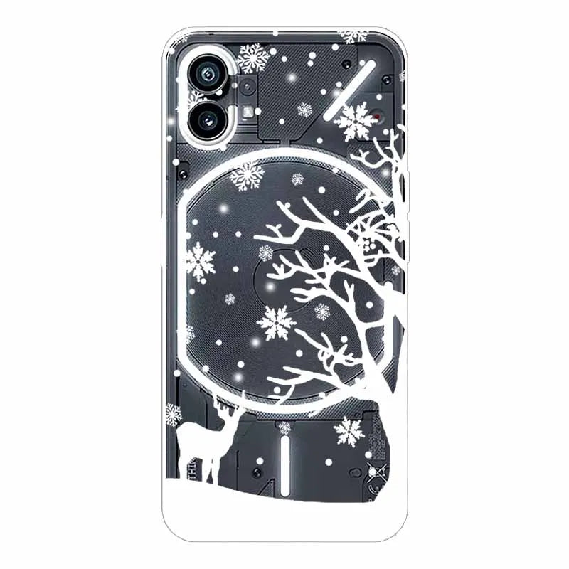 Coque transparente en silicone TPU souple pour téléphone Nothing Phone 1 (2022)