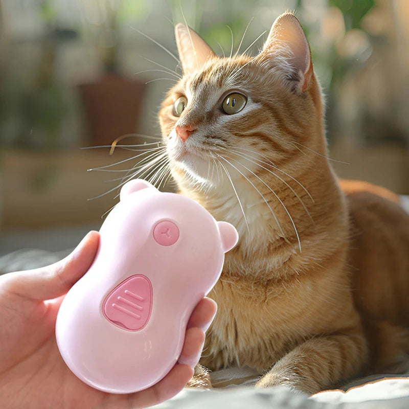 Electric Steamy Pet Grooming Brush