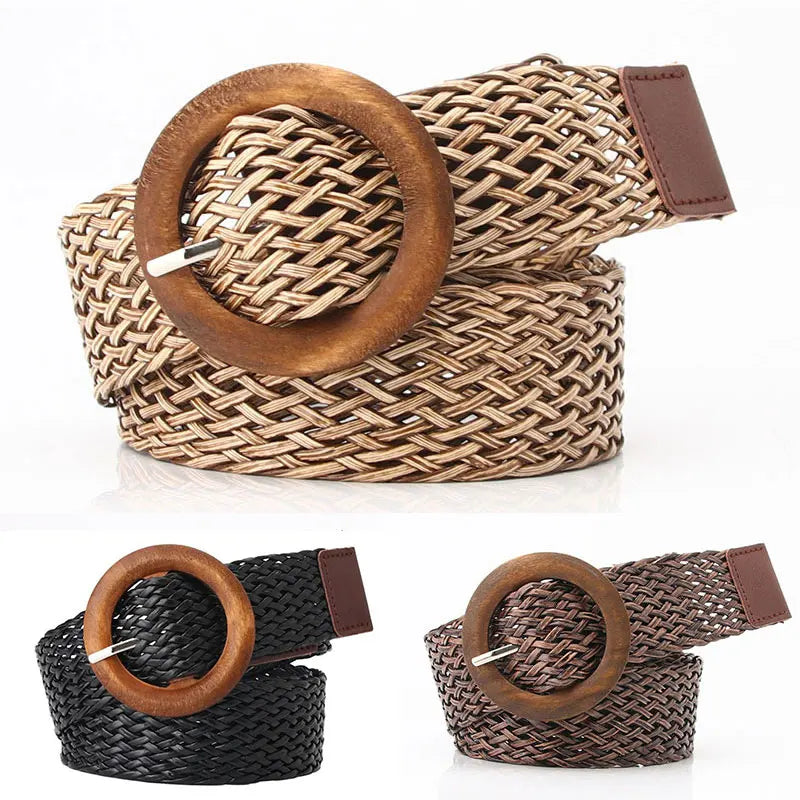 Boho Braided Waist Belt