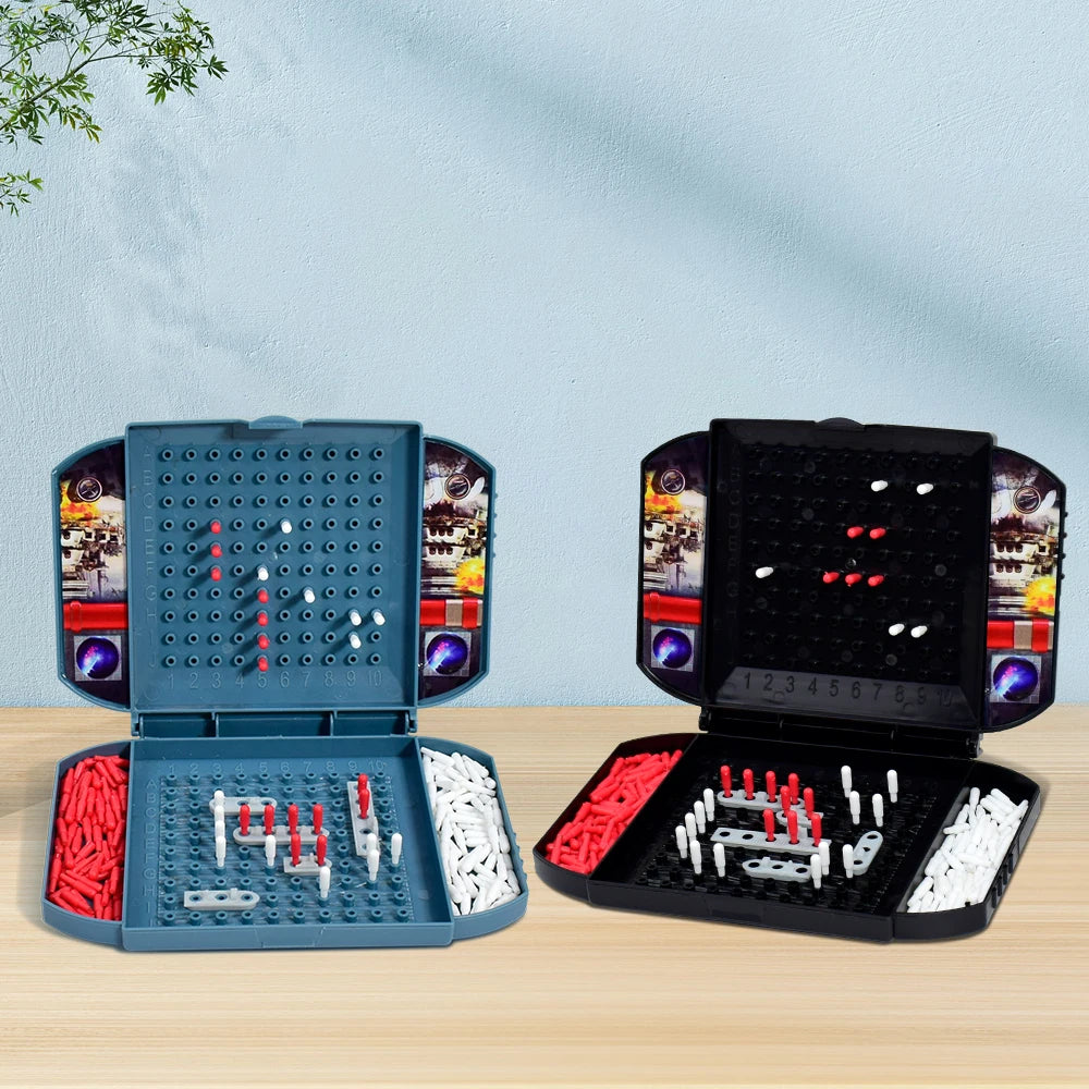 Jeux de société intéressants pour enfants, navire de guerre, navire de mer, jouets, bataille navale à deux joueurs, jeu de stratégie de combat naval classique pour enfants