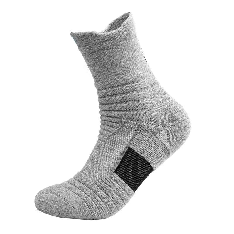 1/3 pares de calcetines de fútbol antideslizantes para hombre, calcetines de algodón de tubo corto largo, calcetines deportivos de baloncesto, calcetines transpirables desodorantes 39-45