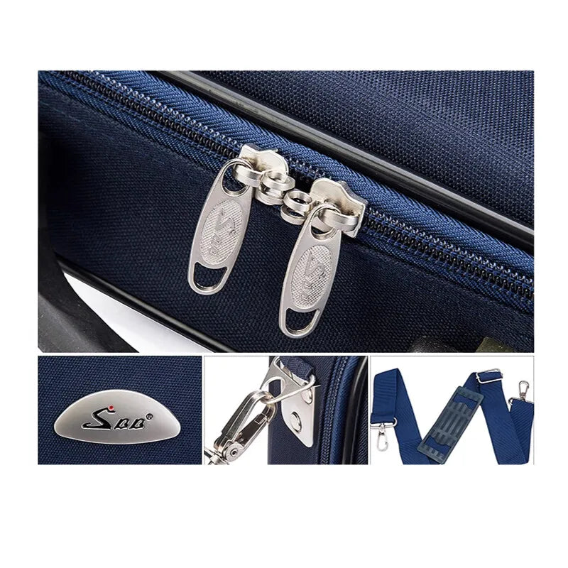 Bolso grande para portátil de 18 pulgadas para hombre, maletín de negocios de mano, bolsa profesional para computadora, bandolera para el trabajo de oficina