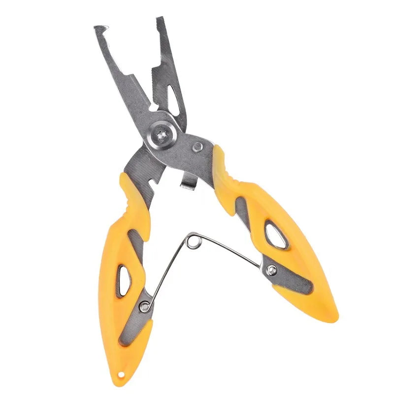 Alicates de pesca Herramientas Accesorios para bienes Alicates de aparejos Tornillo de banco Tijeras para tejer moscas Juego de trenzas Pinzas para pescado Multifunción