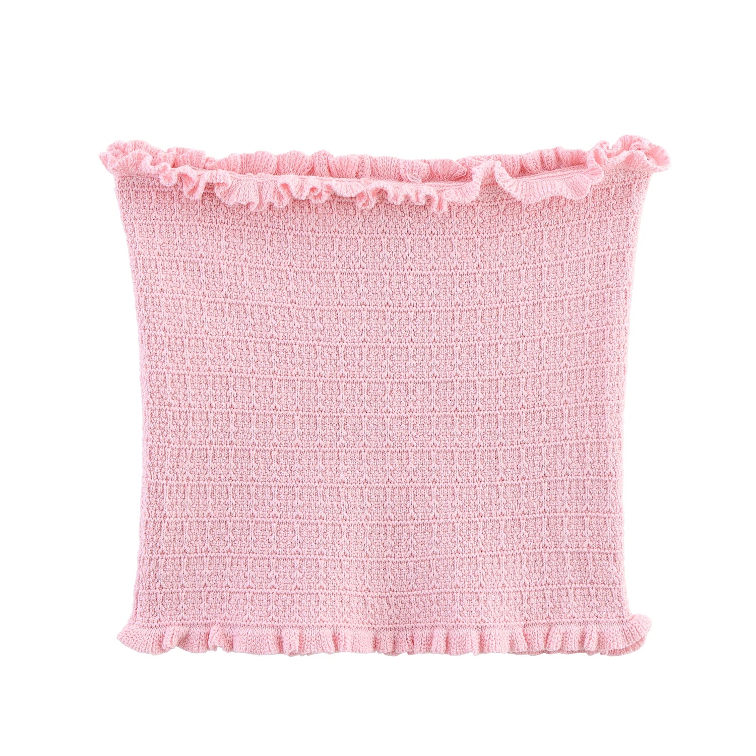 TRAFZA Conjunto elegante y chic de falda para mujer: top estilo "bandeau" o falda midi o top de manga corta. Conjunto para las vacaciones románticas de primavera-verano 2025.