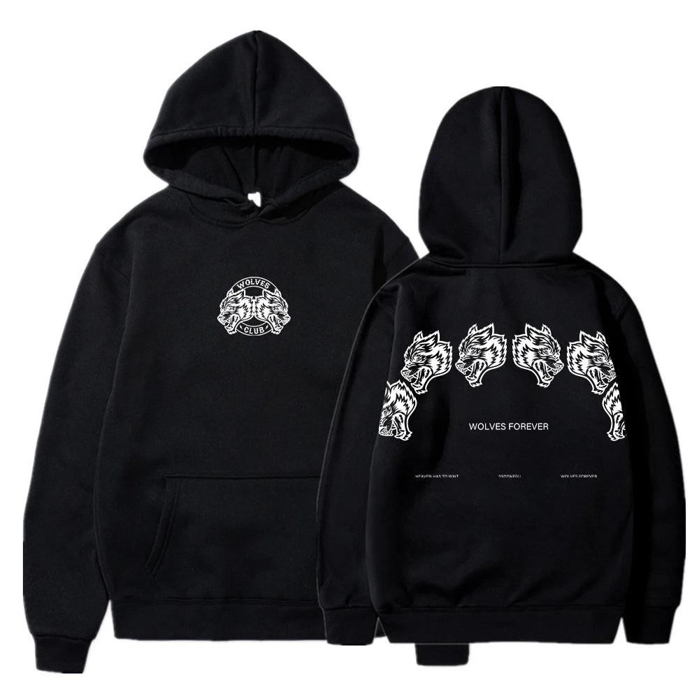 Sudadera con capucha para hombre, a la moda, cálida, con estampado gráfico, estilo Hip Hop, informal, tipo jersey, ropa de calle, para primavera y otoño, nueva