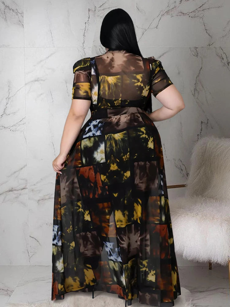 Blusas de mujer a la moda de verano elegante blusa de gasa talla grande tops 4xl 5xl venta al por mayor dropshipping