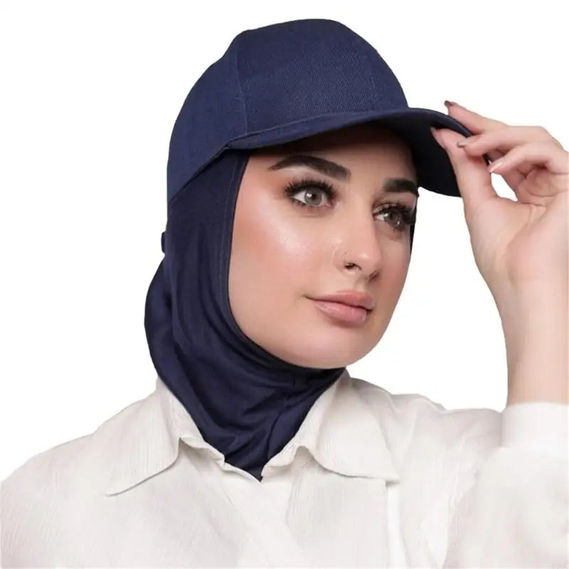 Shawl Baseball Hijab Set