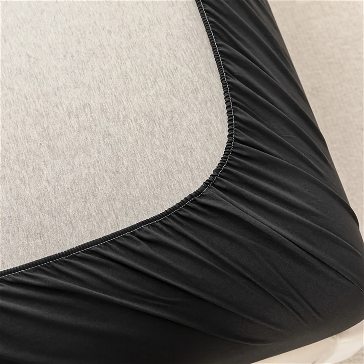 Protège-matelas imperméable Kuup Safe, doux, confortable, respirant, couleur unie, housse de couette ajustée, taies d'oreiller non incluses