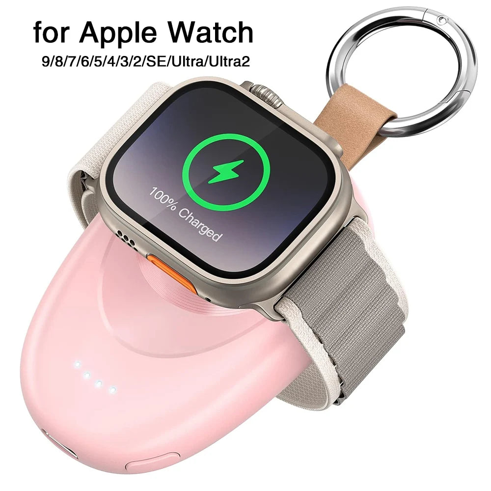 NEWDERY Portable Apple Watch Charger