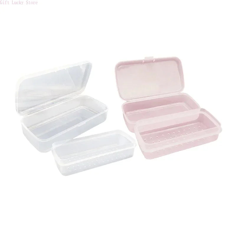 Nail Art Tools Sterilizer Tray, Disinfection Pedicure Manicure Tools Box, Salon Tools