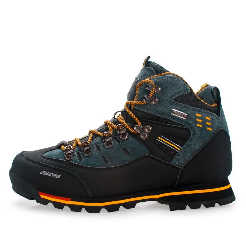 Zapatillas de senderismo para hombre, zapatillas de montañismo para exteriores, botas de nieve informales de moda de alta calidad para hombre