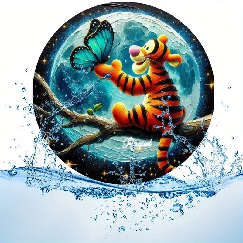 Lot de 2 dessous de verre antidérapants en acrylique pour voiture, accessoires de cuisine et de maison, pour anniversaire