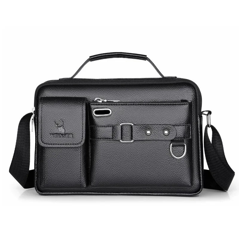 Bolsos Cruzados para Hombre Bolsos de Hombro Impermeables Multifunción Viaje Trabajo Negocios