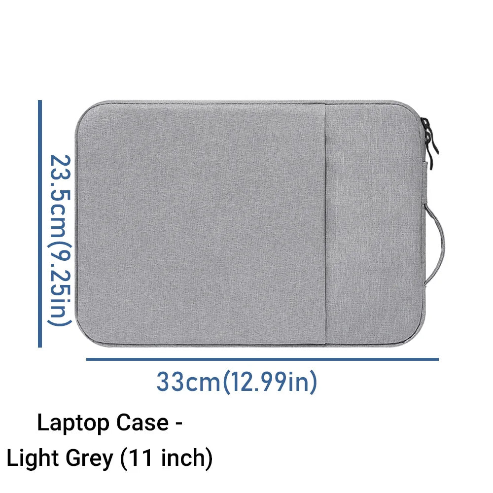 Laptop Sleeve Bag Handbag For 11“ 14” 15.6“ With Zipper Portable Notebook Cover Bag Inner Bladder For Macbook Lenovo Dell HP Bag