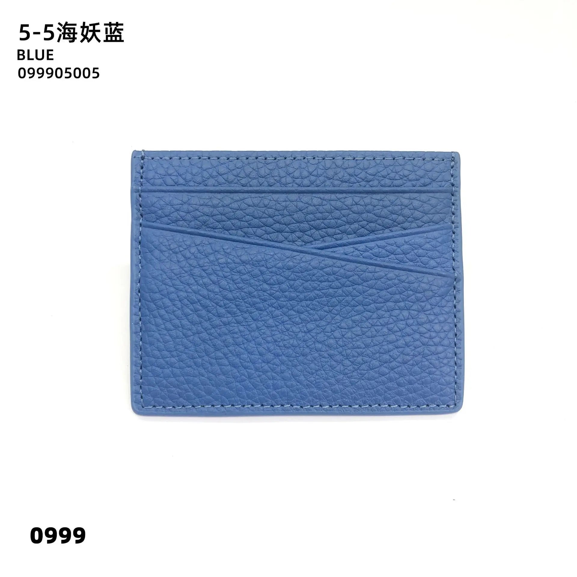 Tarjetero de lujo 100% cuero genuino para negocios, hombres, identificación, estuche para tarjetas de crédito, moda, regalo para mujeres, mini cartera delgada