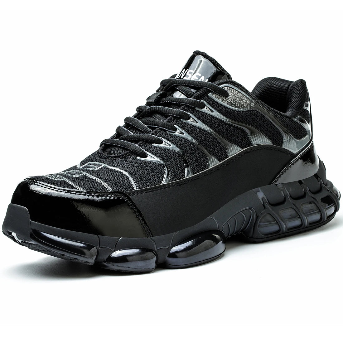 Zapatos de seguridad de trabajo para hombre transpirables antipunzonamiento botas indestructibles antideslizantes zapatos de construcción industrial calzado masculino