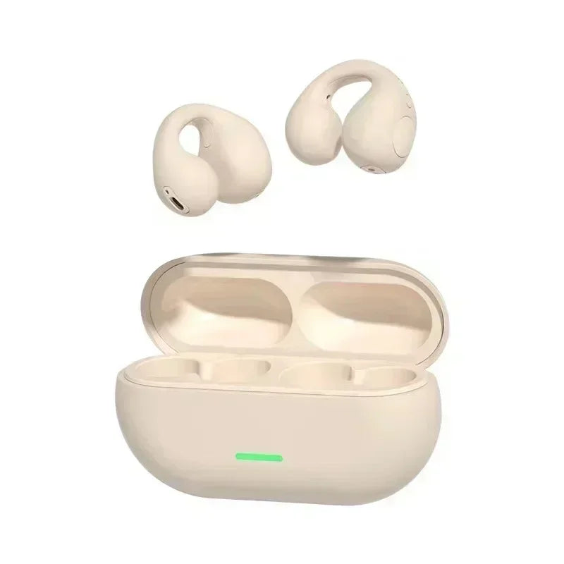Nuevos Auriculares Inalámbricos T75 de Conducción Ósea Bluetooth 5.3 Cascos Deportivos Sonido HiFi TWS