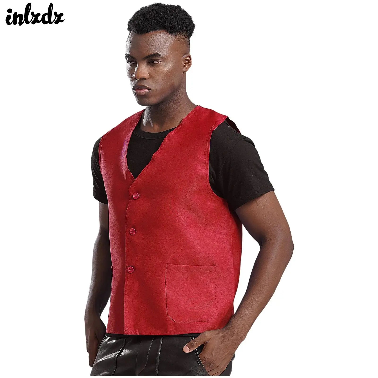 Mens 2 Pocket Unisex Vest Noticeable Bright Colors Vest Volunteer Vest Activities Vest Advertisement Publicizing Vest Work Wear