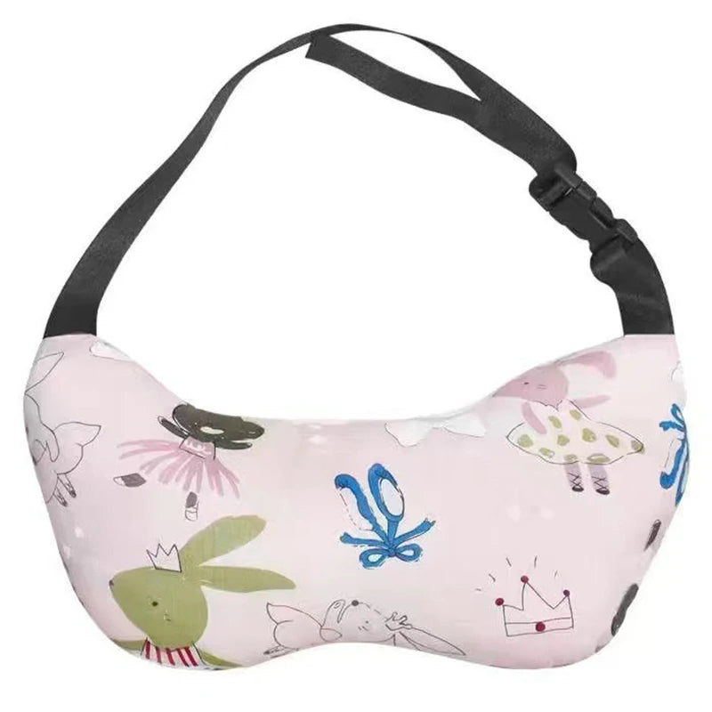Almohada para niños, cojín para asiento de coche, reposacabezas universal para asientos infantiles, almohadas cómodas para que el bebé duerma la siesta, protector suave para el cuello y la cabeza