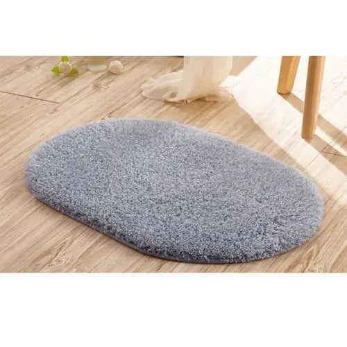 Alfombrillas de baño antideslizantes de cachemir de 30 x 50 cm, alfombra de piso para inodoro, fuerte absorción de agua, alfombra suave para ducha, cocina, dormitorio, accesorios de baño