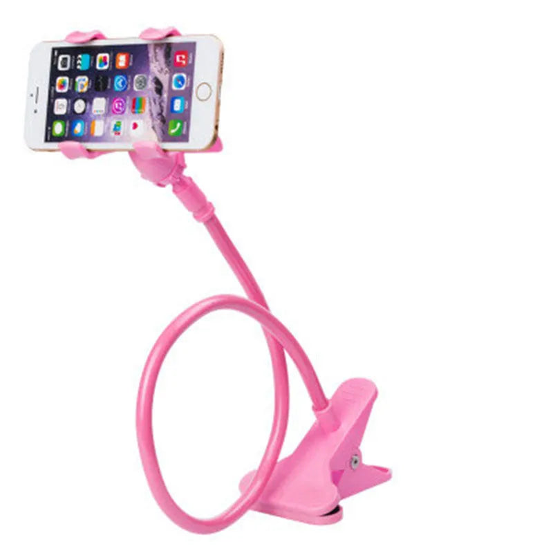 Soporte para teléfono móvil Flexible Ajustable Soporte para teléfono móvil Clip de soporte Teléfono Hogar Cama Soporte de escritorio Soporte para smartphone