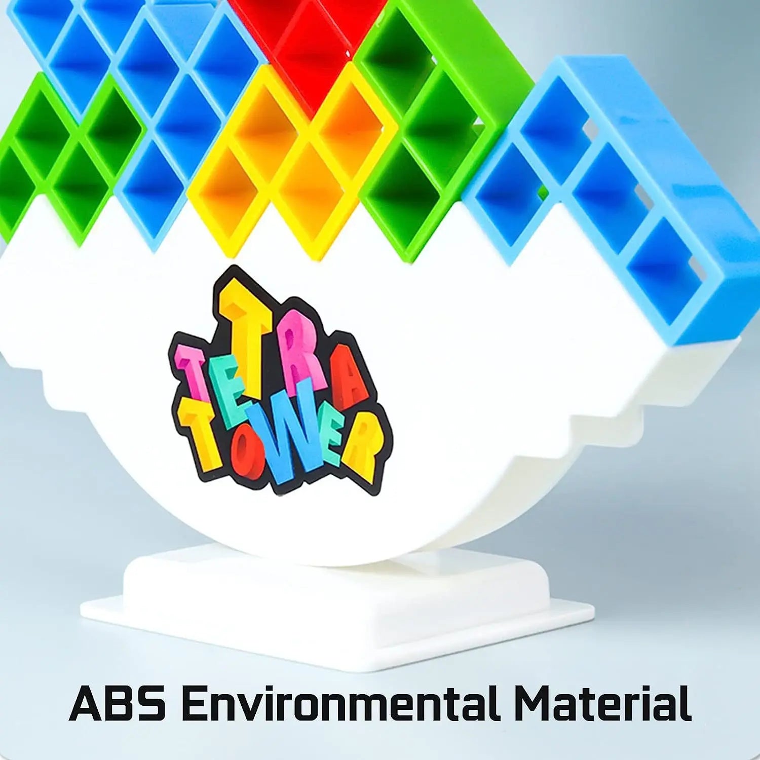 16-64 Jouets de construction Blocs de construction russes Jeu de tour Tetra Jeu de table d'empilage d'équilibre de balançoire pour enfants et adultes