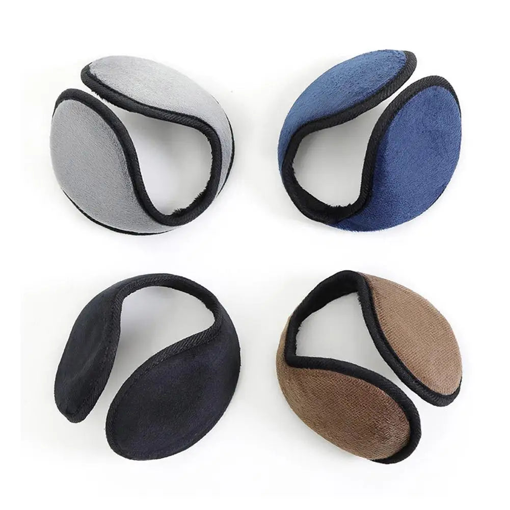 Thicken Winter Unisex Headphones Fleece Warmer Earmuff Warm Plush Cloth Ear Muffs Cover Earwarmers Earlap Warmer Ear Protector