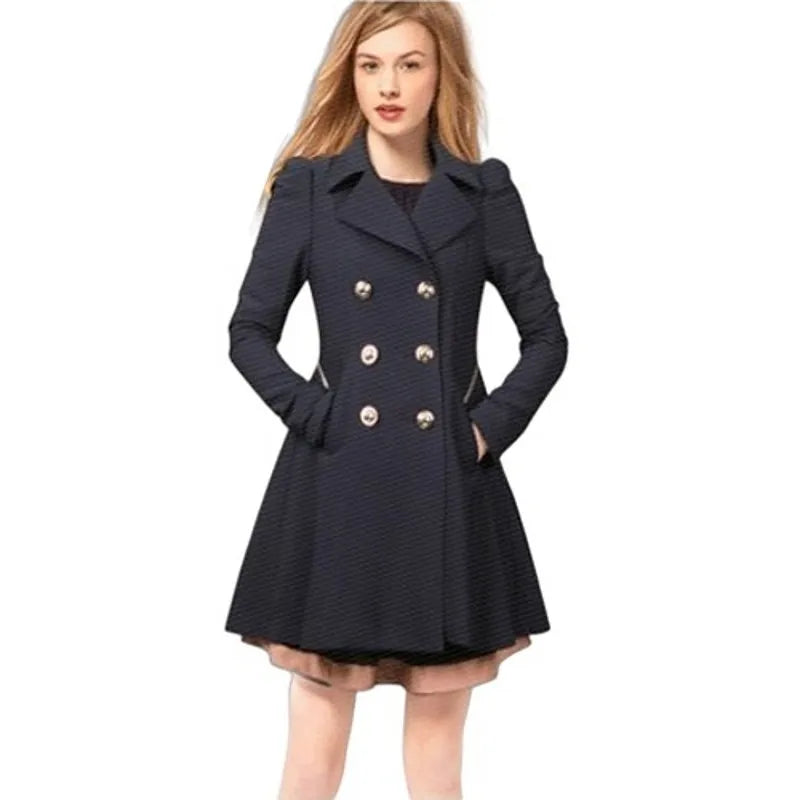 Mid-Length Trench Coat