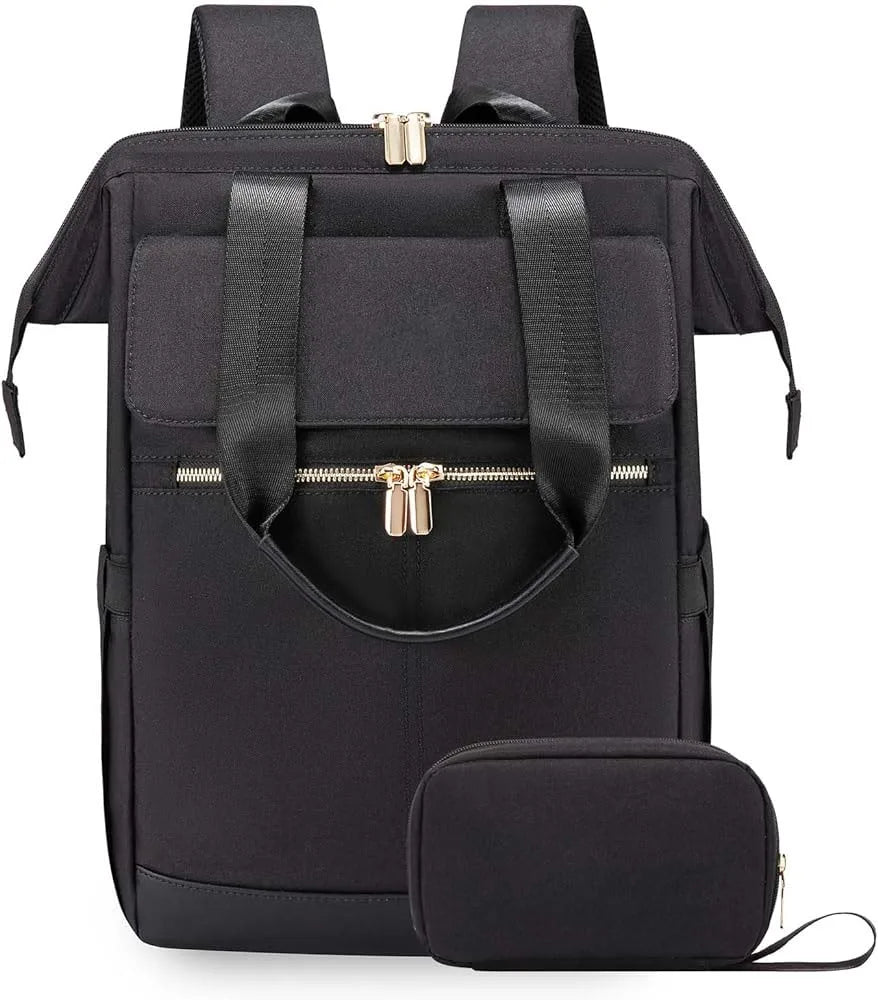 Laptop bag, travel and leisure mommy bag, diaper bag, men's and women's fashionable backpack