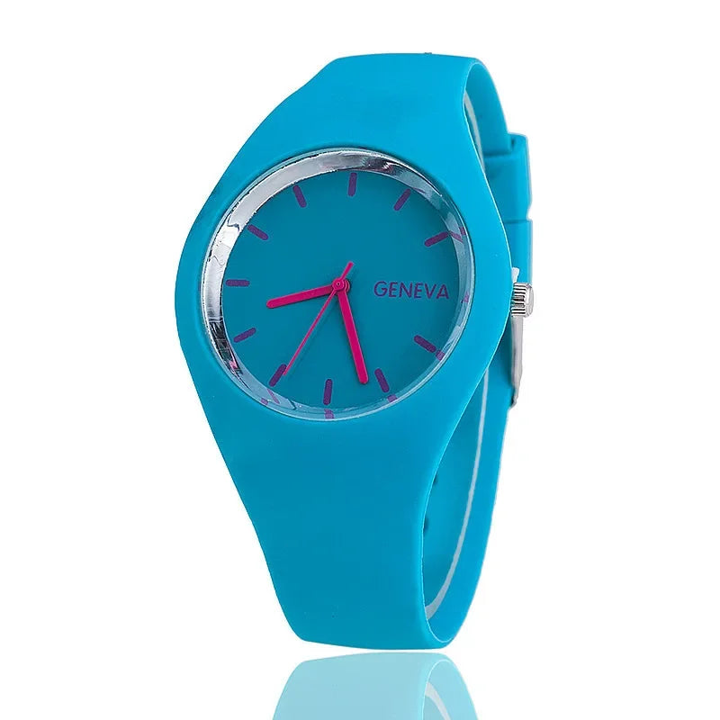 Reloj Mujer 2021 Relojes de Mujer de Marca Famosa Reloj de Cuarzo para Mujer Moda Casual Deportivo Reloj de Pulsera de Silicona Hot Kobiet Zegarka