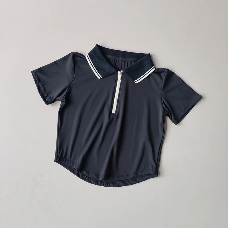 Falda de tenis para mujer, conjunto de yoga de verano, camiseta de manga corta, maratón, bádminton, golf, falda deportiva, conjunto deportivo de fitness