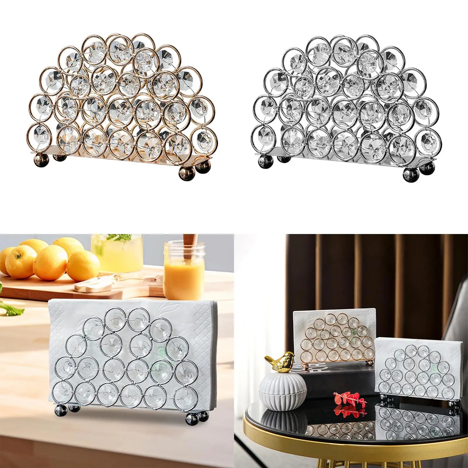 Distributeur de serviettes robuste et élégant, décoration d'intérieur de style nordique, porte-mouchoirs de luxe pour comptoir de cuisine, hôtel, salle à manger, banquet, maison