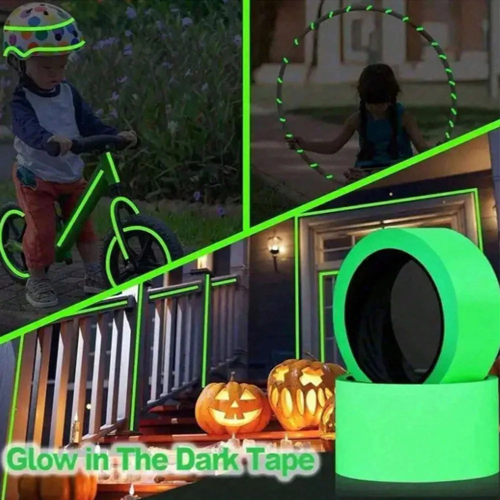 Glow-in-the-Dark Safety Tape