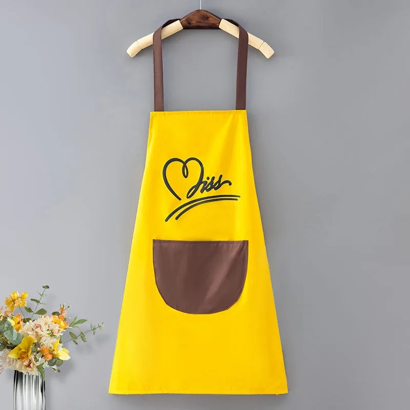 Tabliers de cuisine mignons pour femmes et hommes, tablier de travail de chef pour grill, restaurant, bar, boutique, café, beauté, ongles, studios, uniforme