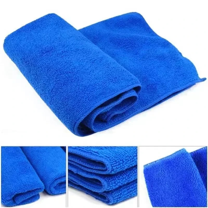Chiffons de nettoyage en microfibre non pelucheux, chiffons de nettoyage en microfibre réutilisables avec super absorbant pour vitres de voiture