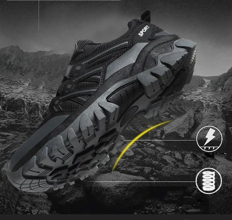 Zapatillas de Senderismo para Mujer y Hombre, Zapatos de Trekking al Aire Libre, Botas de Escalada, Acampada, Antideslizantes, Impermeables, para Caminar, Correr y Entrenar