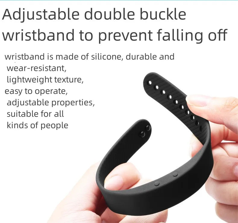 Reloj inteligente Pulsera deportiva Pulsera inteligente con despertador vibrador Pulsera podómetro para estudiantes hombres y mujeres