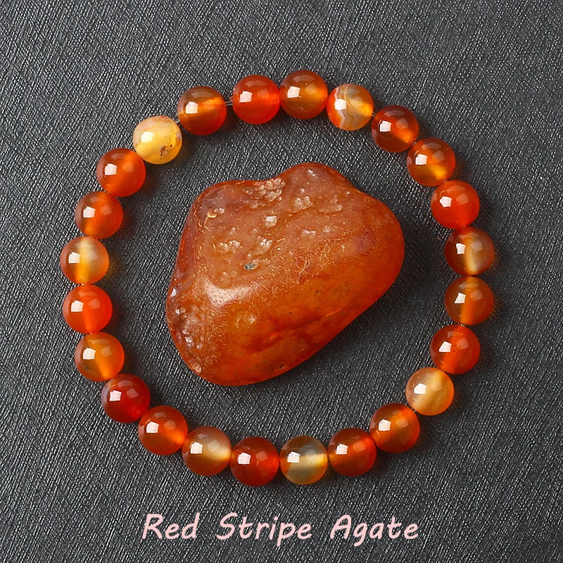 Pulsera de amatista genuina con cristales naturales para mujer, pulsera de amatista hecha de cuentas de piedra natural real, purificante para el cuerpo.