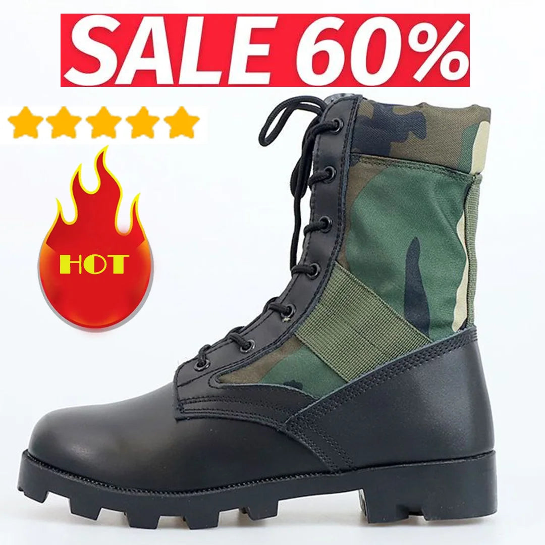 Men’s Waterproof Tactical Ankle Boots