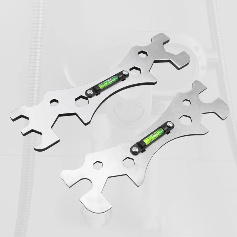 19*5,8*0,25 cm Rørleggerreparasjonsverktøy Dusjinstallasjonsverktøy Manuelt rørleggerverktøy Allsidig bruk Lett design