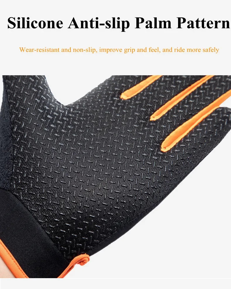 Men Cycling Gloves Full Finger Touch Screen Motorcycle Bicycle Mtb Bike Gloves Gym Training Gloves Outdoor Fishing Hand Guantes