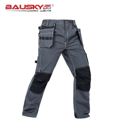 Pantalones de trabajo de hombre Craftsman, nuevos, de alta calidad, con múltiples bolsillos, pantalones de trabajo, ropa de trabajo de mecánico