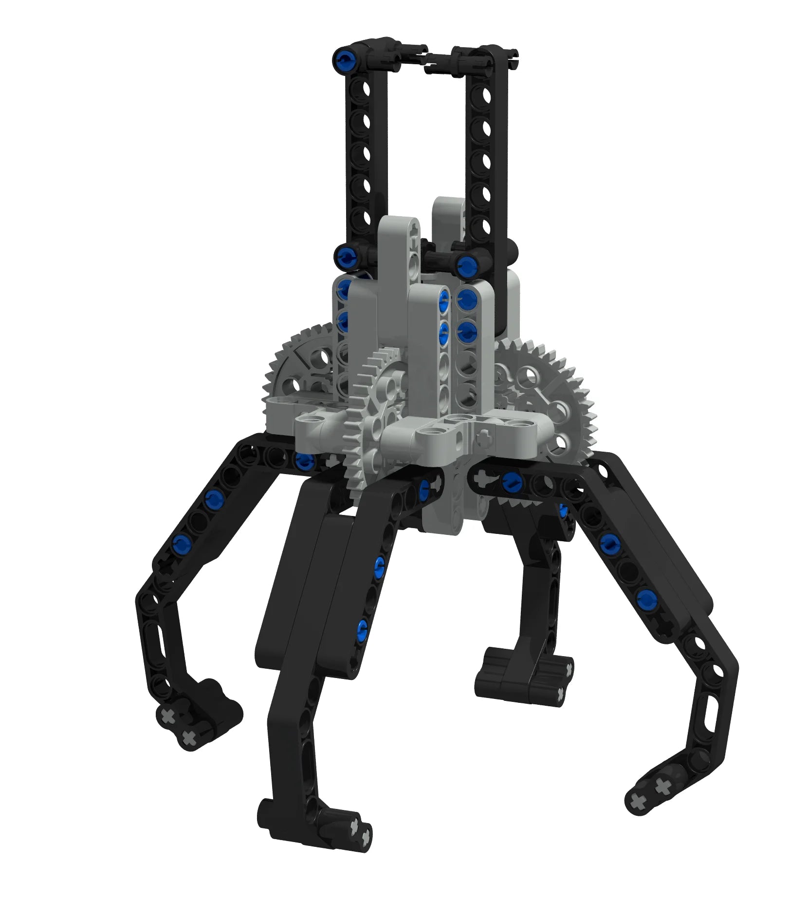 Bloques de construcción técnicos MOC Robot eléctrico RC Manipulador Brazo mecánico Pinza Garra Kit Juguetes educativos DIY para niños