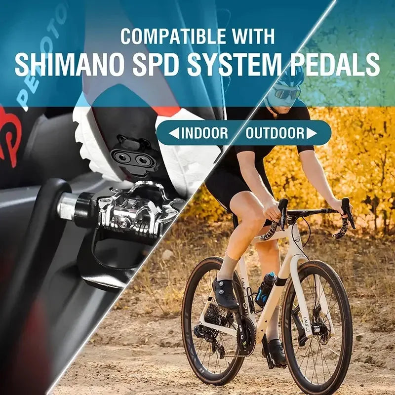 Zapatillas de Ciclismo MTB de Hombre, Botas de Ciclismo de Carretera Deportivas, Zapatillas de Velocidad Planas para Competición, Zapatillas de Montaña para Senderismo, Calzado de Bicicleta, Zapatillas de Ciclismo con Pedal SPD